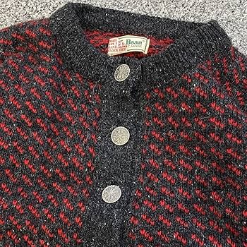80s ノルウェー製 エルエルビーン バーズアイ カーディガン LLBEAN Amazon.co.jp: 80s ノルウェー製 LLBean バーズアイ ニット